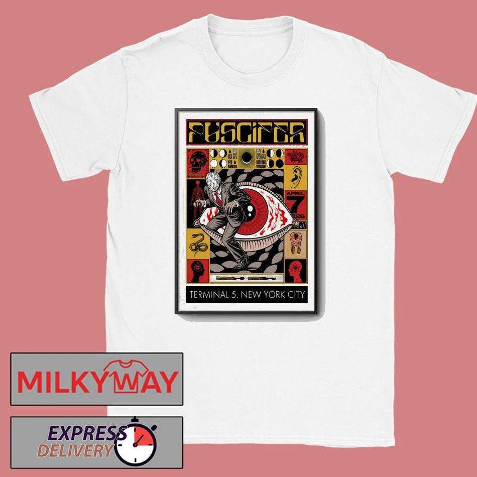 Puscifer Apr 7 2026 Terminal 5 in New York City Poster shirt