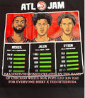 ATL Jam Atlanta Hawks Nickeil Alexander-Walker Jalen Williams and Dyson Daniels shirt