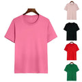 Short Sleeve Crew Neck T Shirt for Men Perfect for Streetwear and Everyday Use