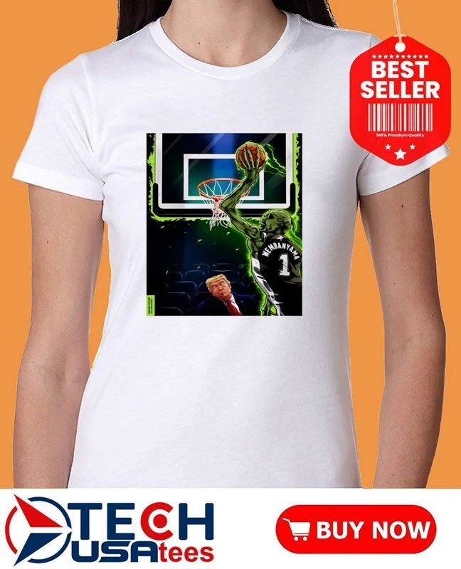 Victor Wembanyama Alien Dunk President Trump Finals 2026 shirt