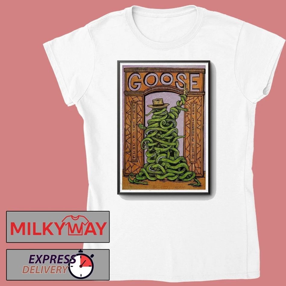 POSTER Apr 15 & 16 2026 Fort Lauderdale Goose shirt