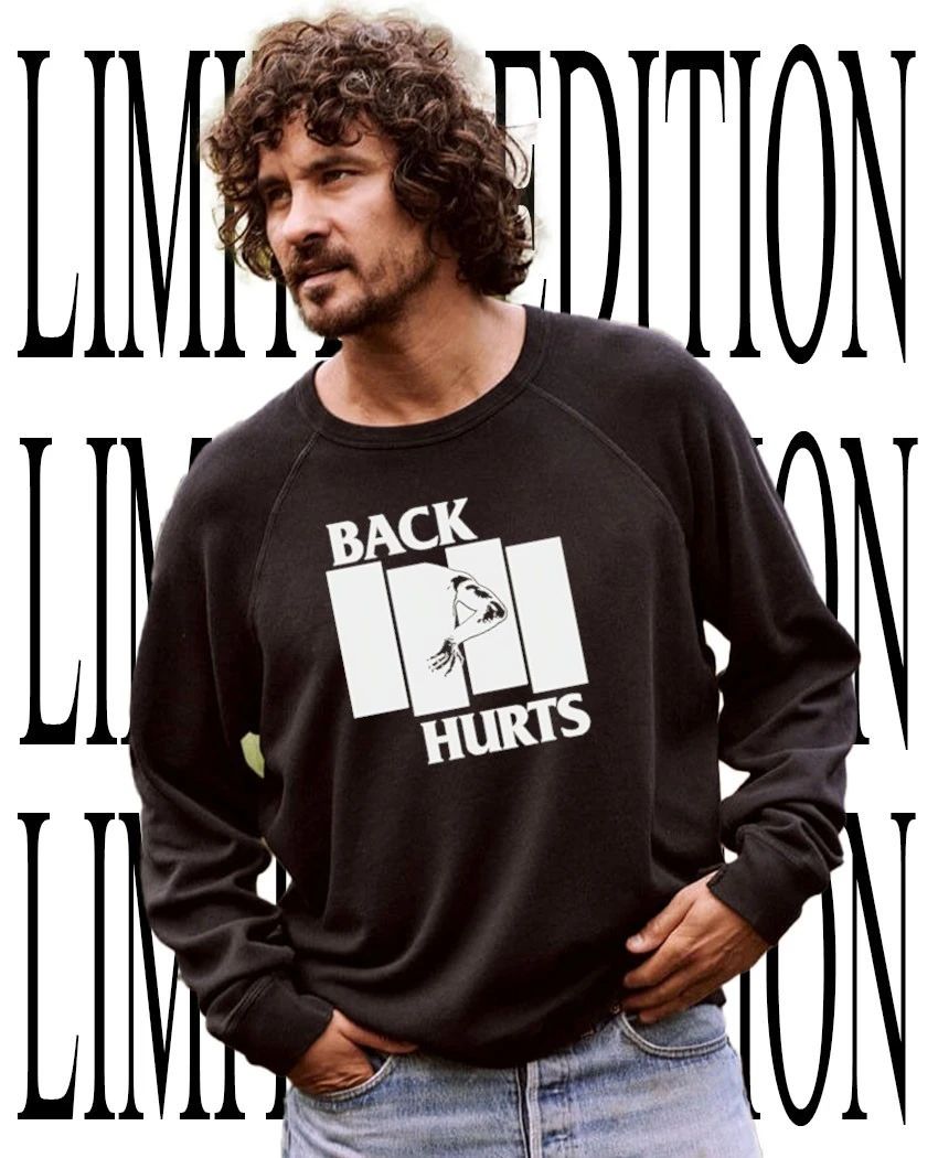 Black Flag Back Hurts parody shirt