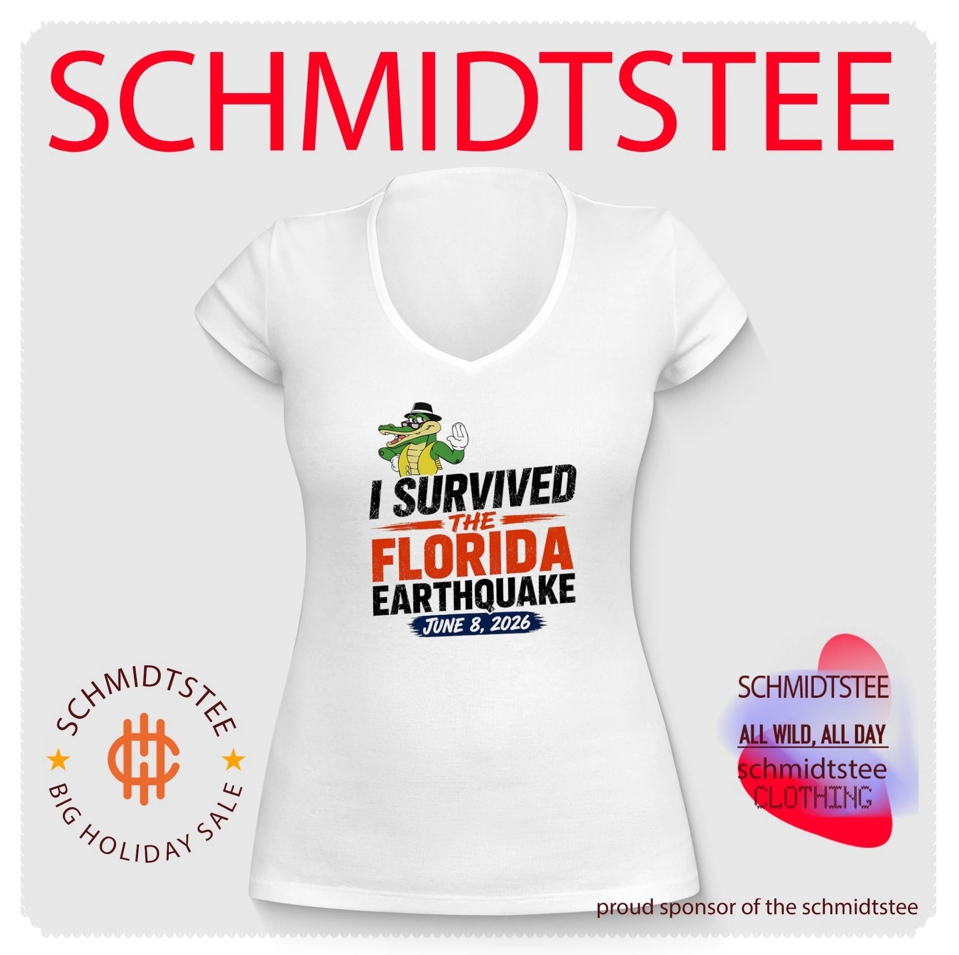 I survived the Florida earthquake June 8 2026 shirt