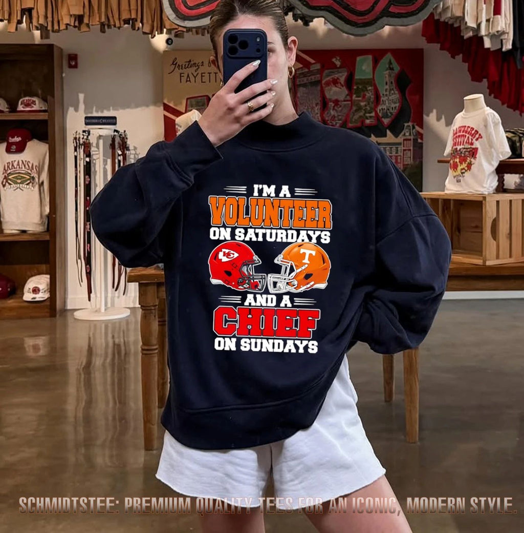 I’m a Volunteer on Saturdays and a Chief on Sundays shirt