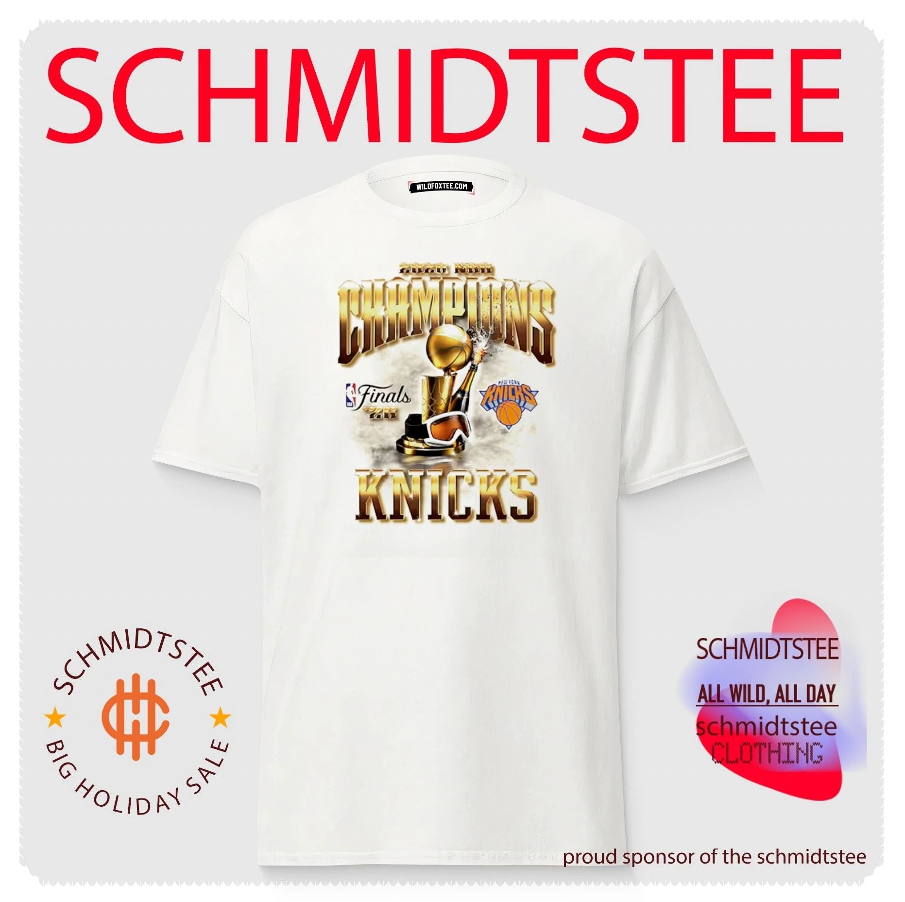 New York Knicks Basketball 2026 NBA Finals Champions trophy shirt
