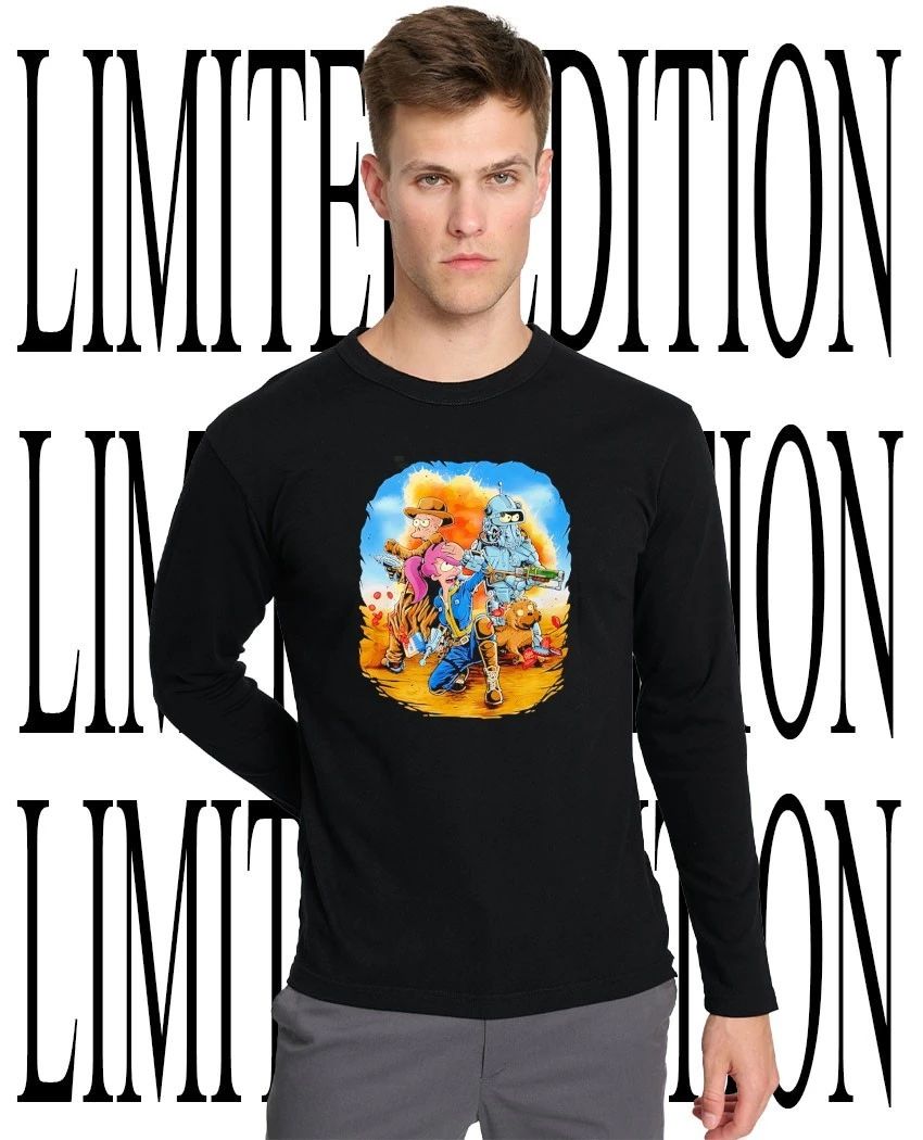 Futurama Fallout Mashup Leela Bender Ghoul Dogmeat shirt