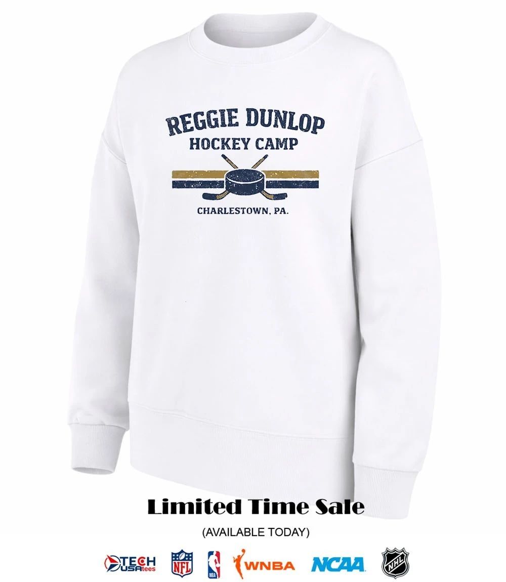 Reggie Dunlop Hockey Camp Charlestown PA shirt