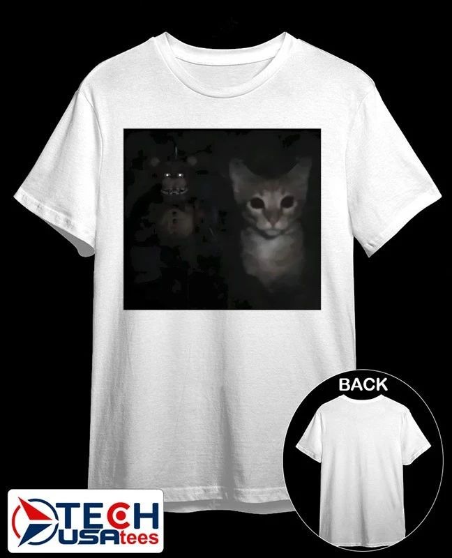 Fnaf cat Freddy Fazbear shirt