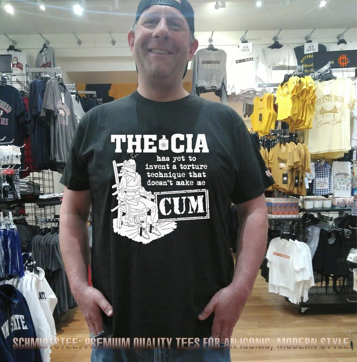 The CIA Has Yet To Invent A Torture Technique That Doesn’t Make Me Cum shirt
