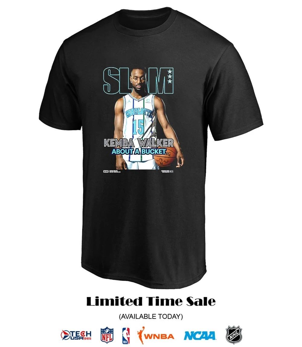SLAM Kemba Walker about a bucket shirt by slamgoods