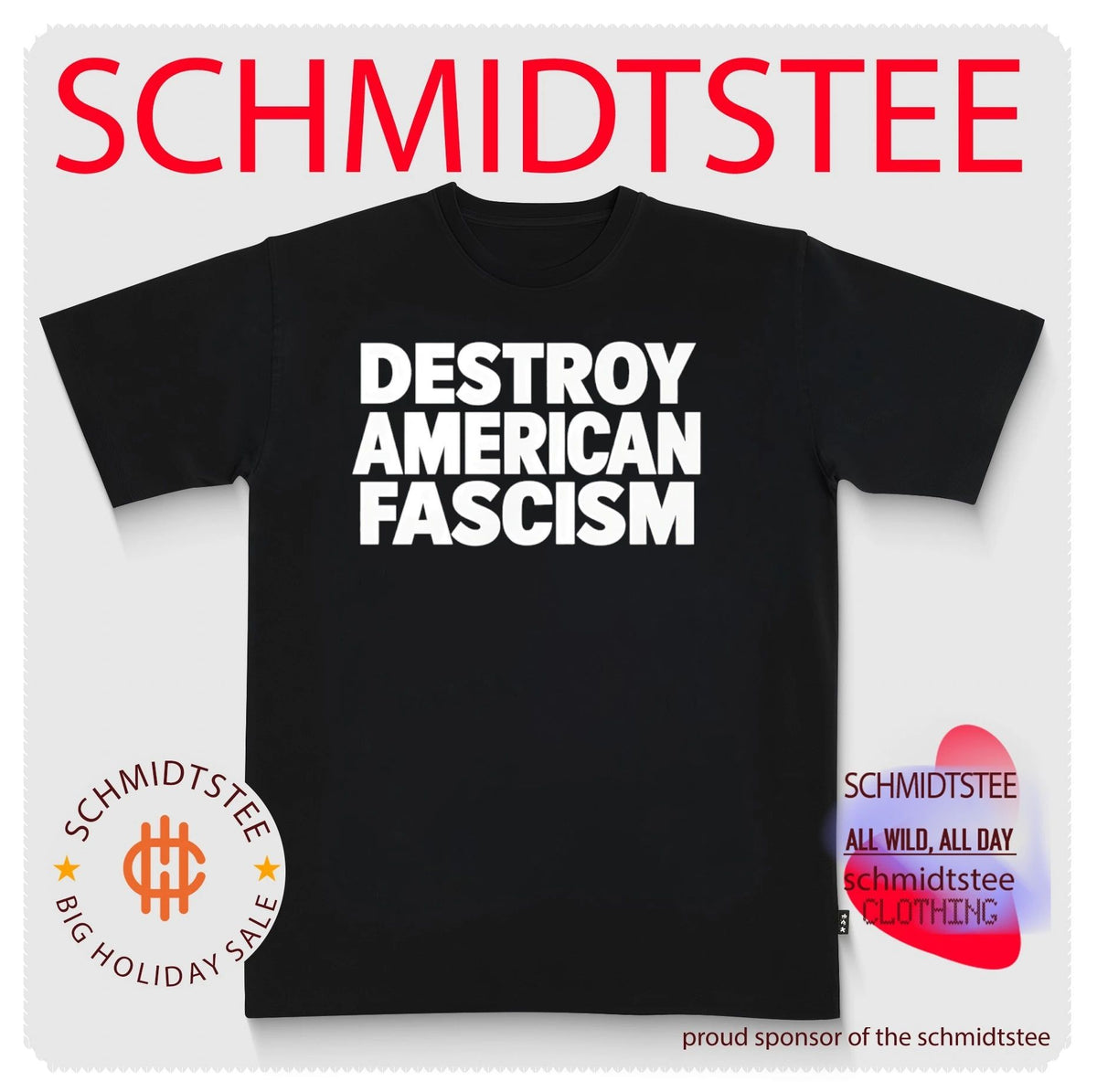 Tom Morello Destroy American Fascism shirt