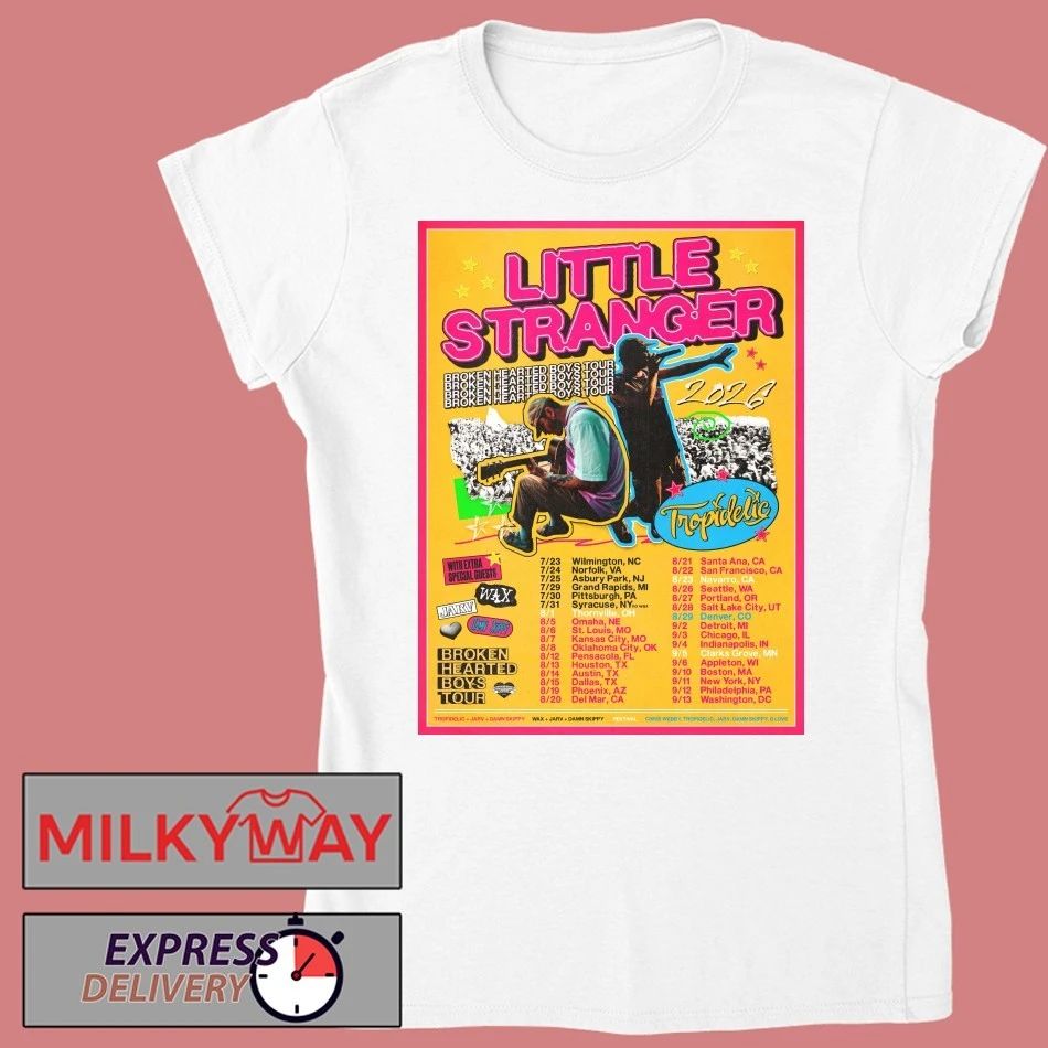 Little Stranger Broken Hearted Boys Tour 2026 North America Schedule Dates Shirt