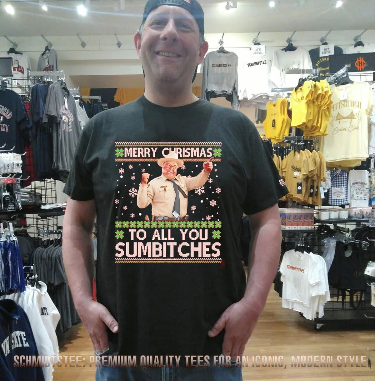 Merry Christmas To All You Sumbitches ugly shirt