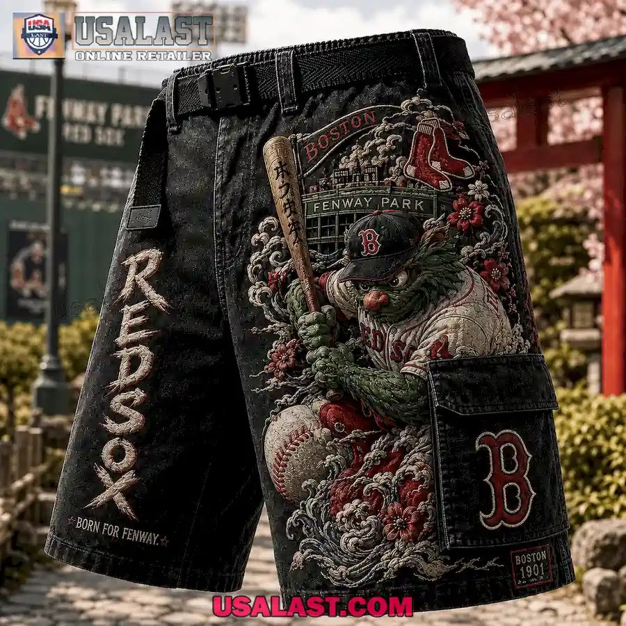 Boston Red Sox Born For Fenway Men Cargo Short