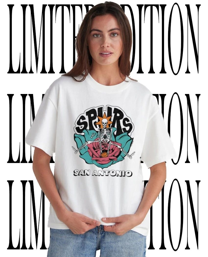 Grateful Dead x NBA San Antonio Spurs Skeleton shirt