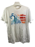 Oxide Men's Surf Graphic Short-Sleeve T-Shirt White- Small