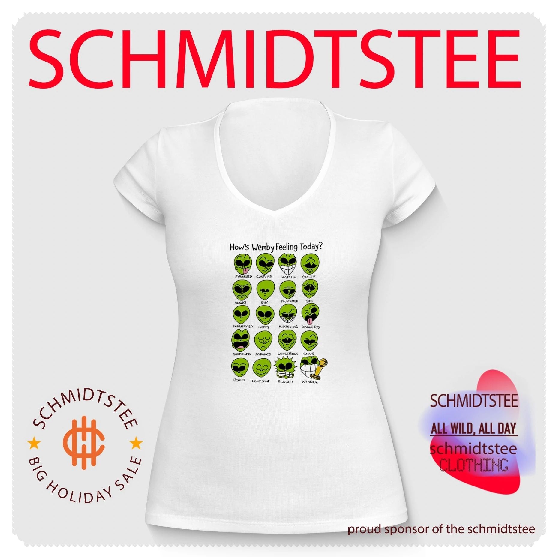 How’s Wemby feeling today funny aline mood chart Victor Wembanyama shirt