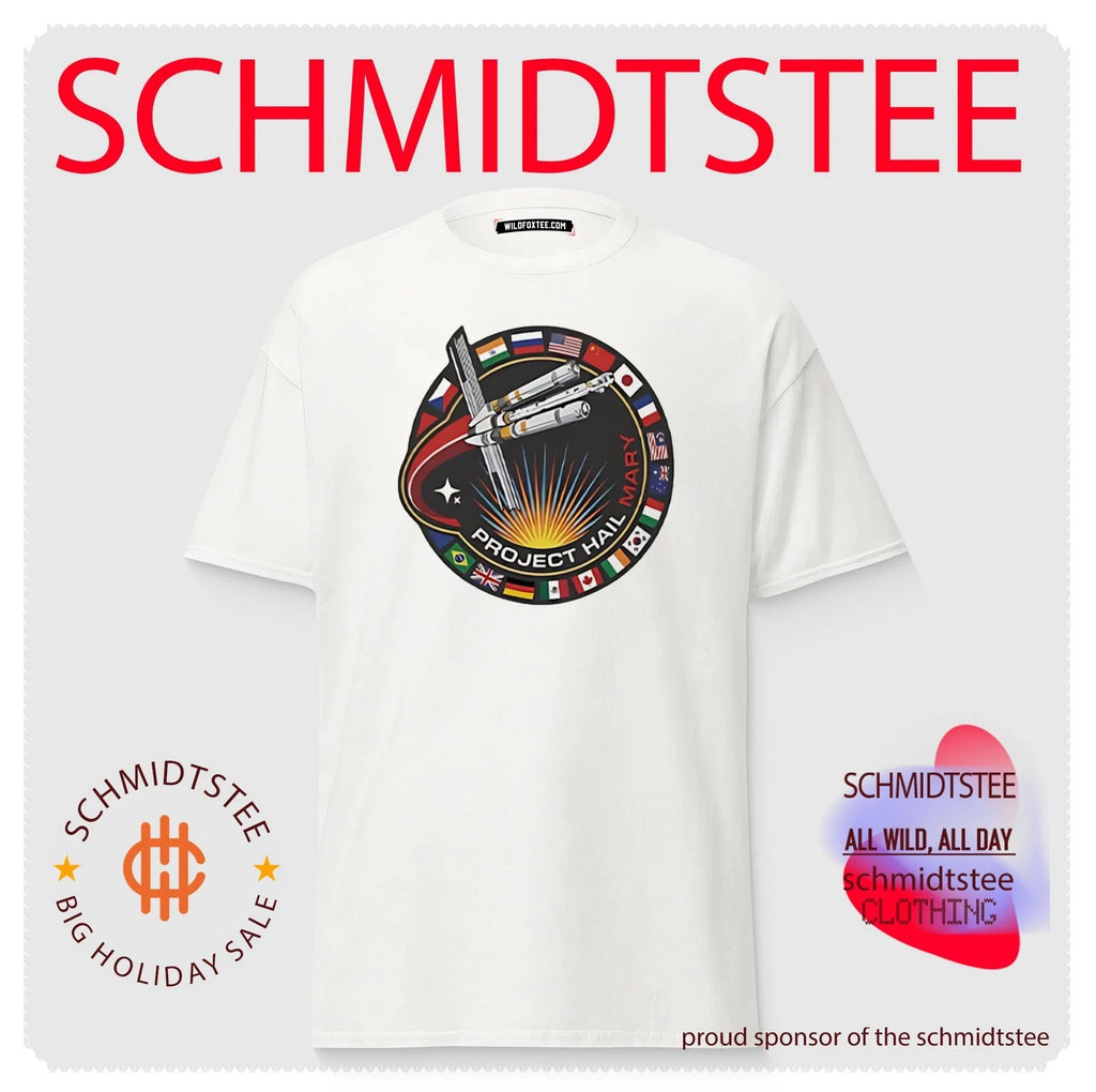 Project Hail Mary Mission Patch flag shirt