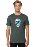 Robot-Skull-2 Mens Graphic Tee, 100% Cotton, Casual Summer Wear