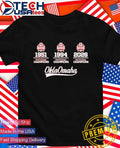 Oklahoma Sooners Baseball 3-Time National Champions banners shirt