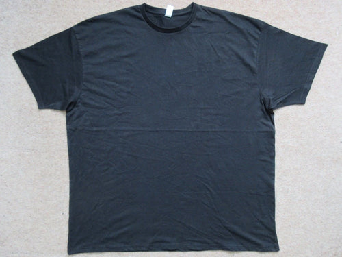 5 Pack Uneek  Black Short Sleeve T-Shirts . Choose From 3XL, 4XL, 5XL