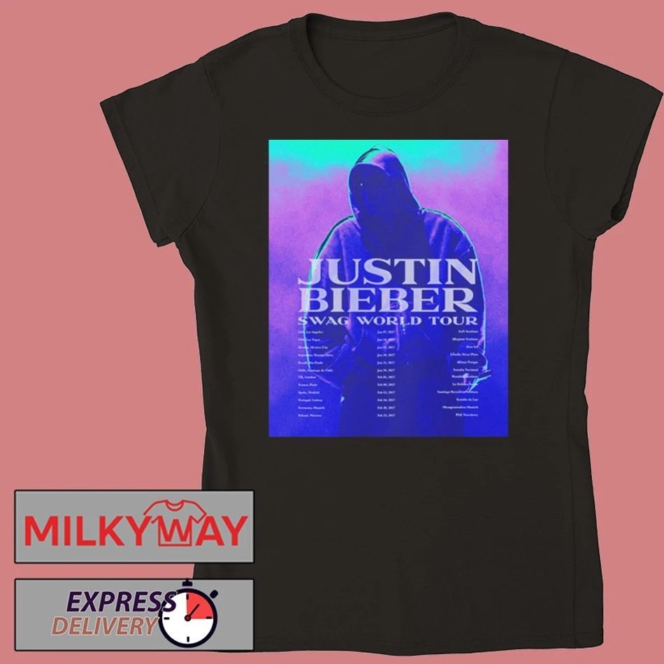 Justin Bieber Swag World Tour 2026 Concept Art Work By Chris Vivas shirt