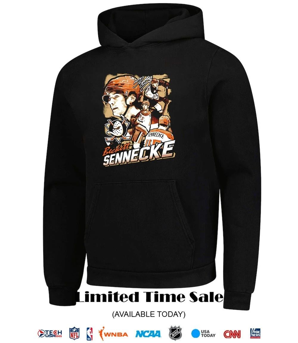 Sennecke The Kid Beckett Sennecke Anaheim Ducks collage shirt