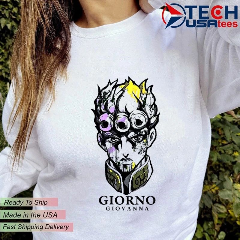 Giorno Giovanna JoJo’s Bizarre Adventure shirt