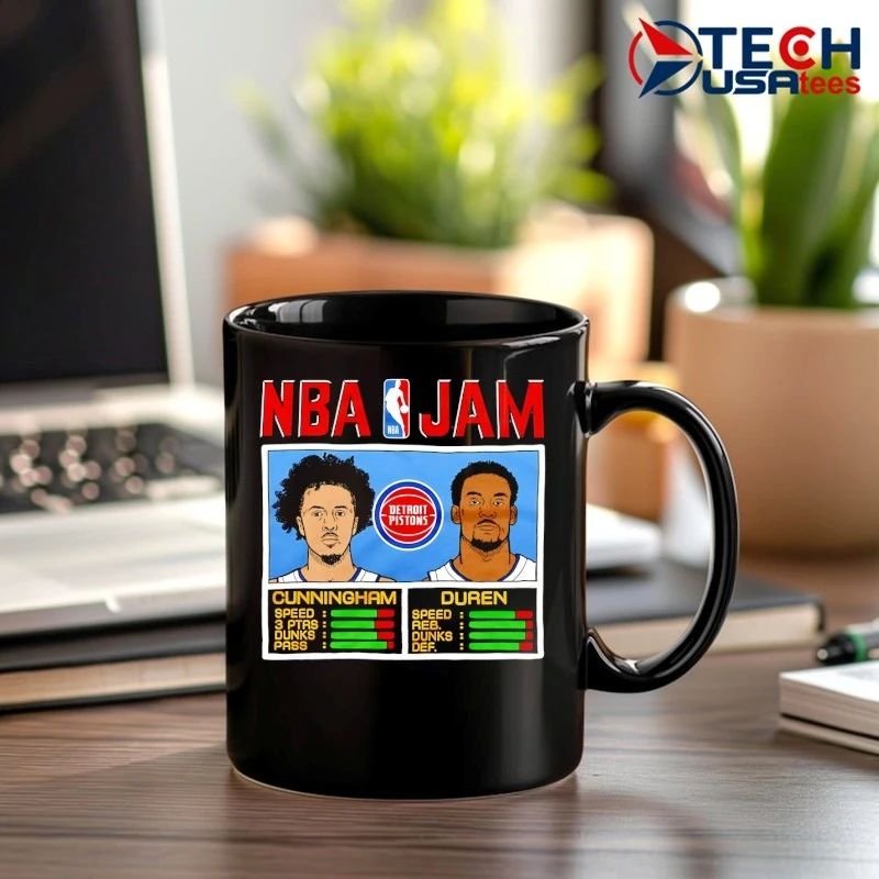 NBA Jam Detroit Pistons Cade Cunningham and Jalen Duren shirt
