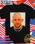 Dustin Poirier mugshot shirt