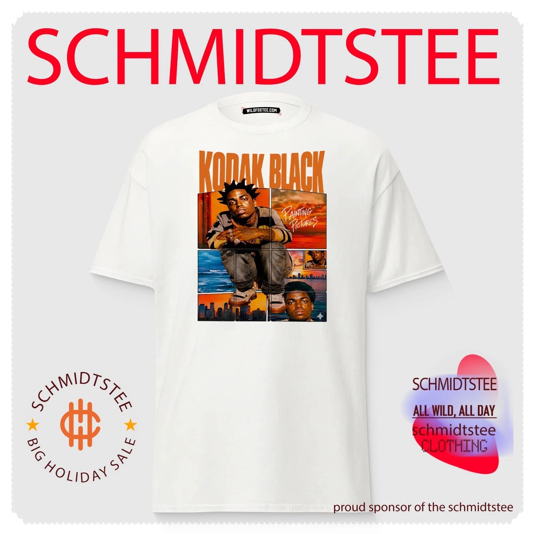 Kodak Black Painting Pictures vintage shirt