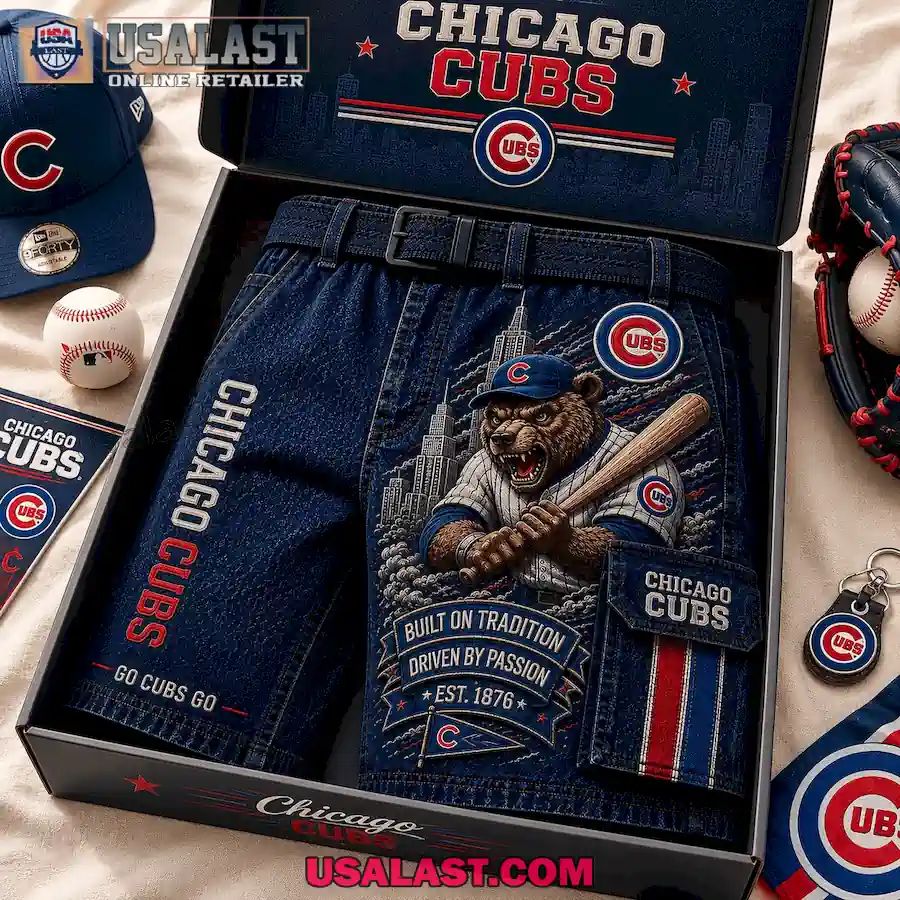 Chicago Cubs Built On Tradition Men Cargo Short