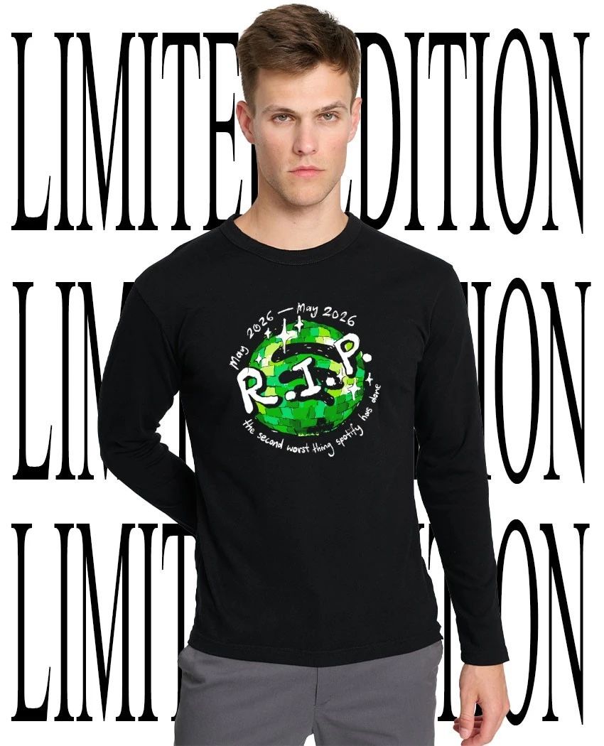 RIP Spotify Disco Ball May 2026 shirt