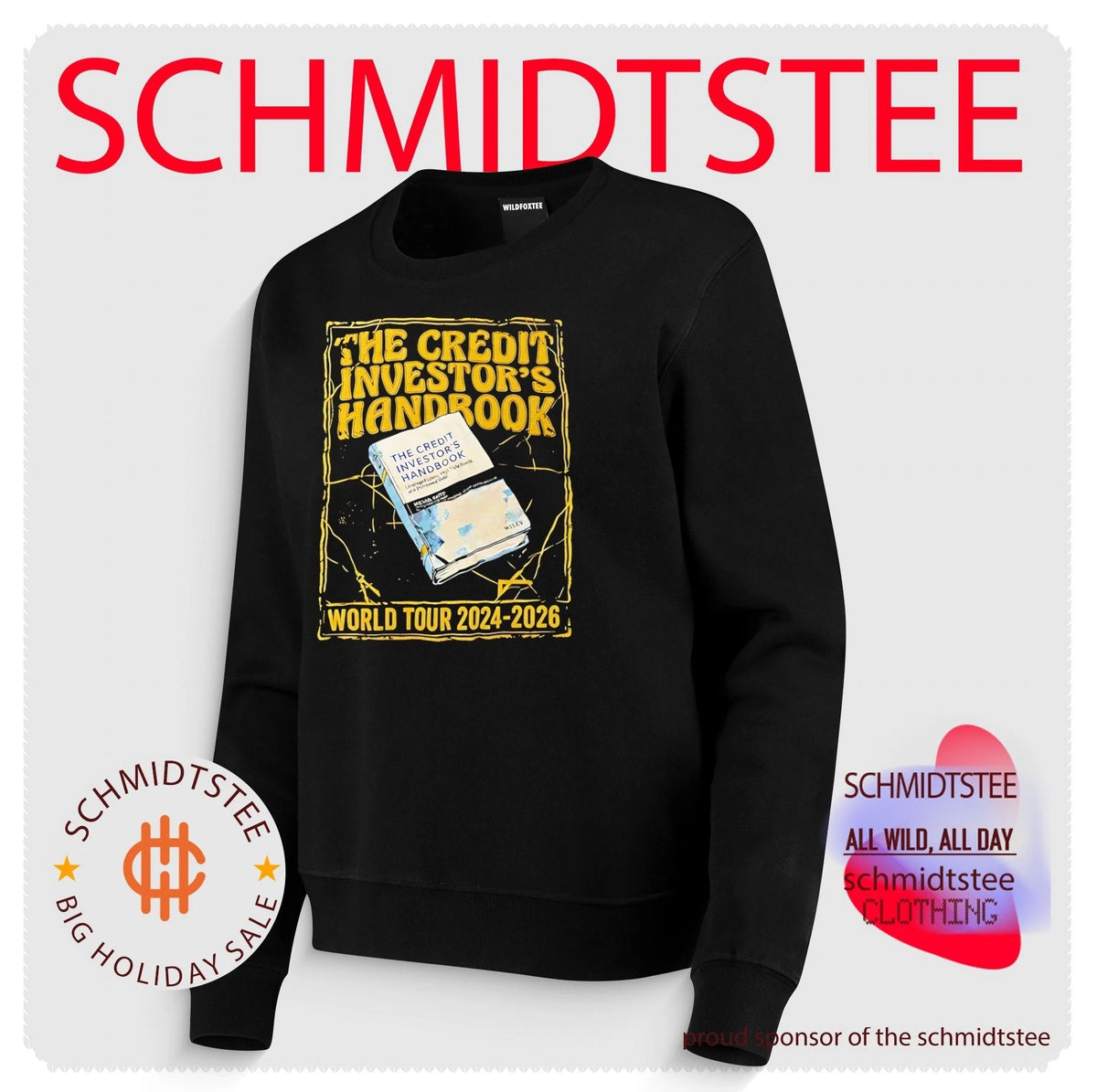 The Credit Investor’s Handbook World Tour 2024 2026 Shirt