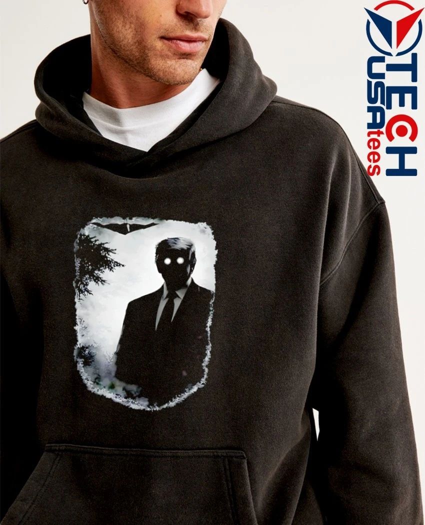 Dark Shadow Figure Mysterious Trump silhouette shirt