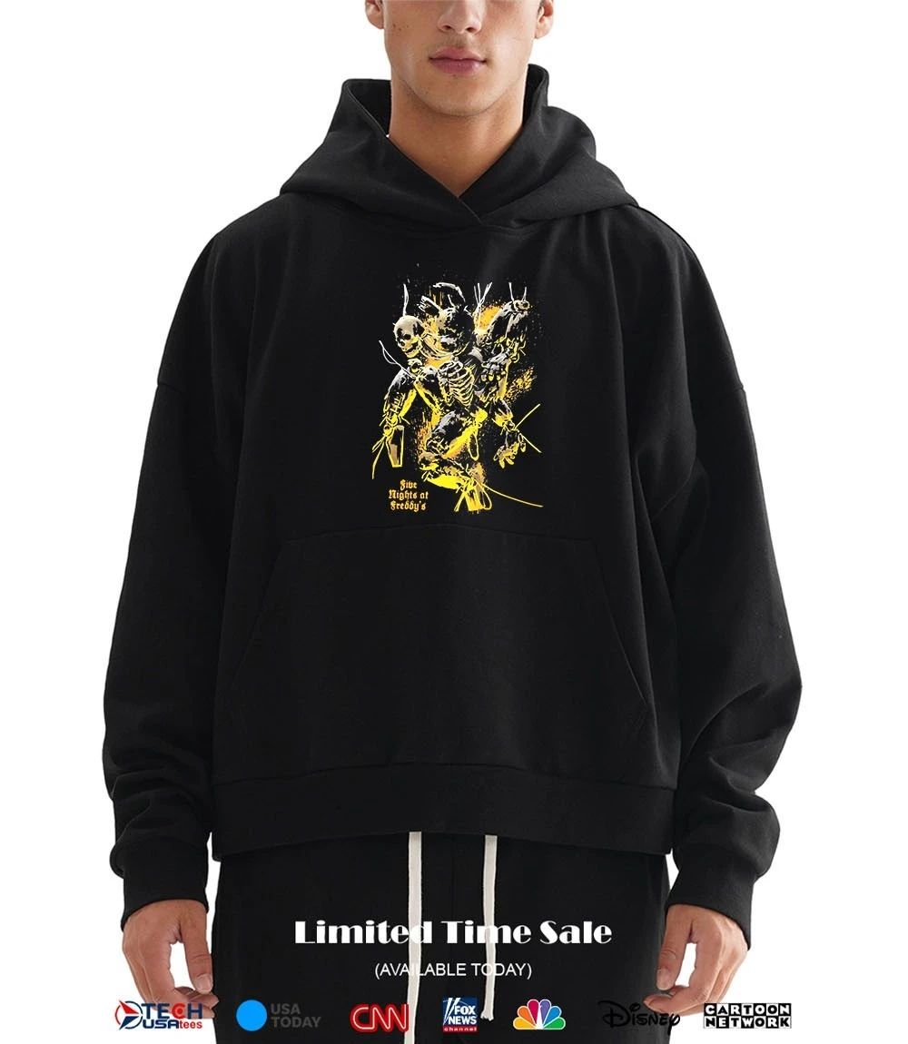 Five Nights at Freddy’s skeleton shirt
