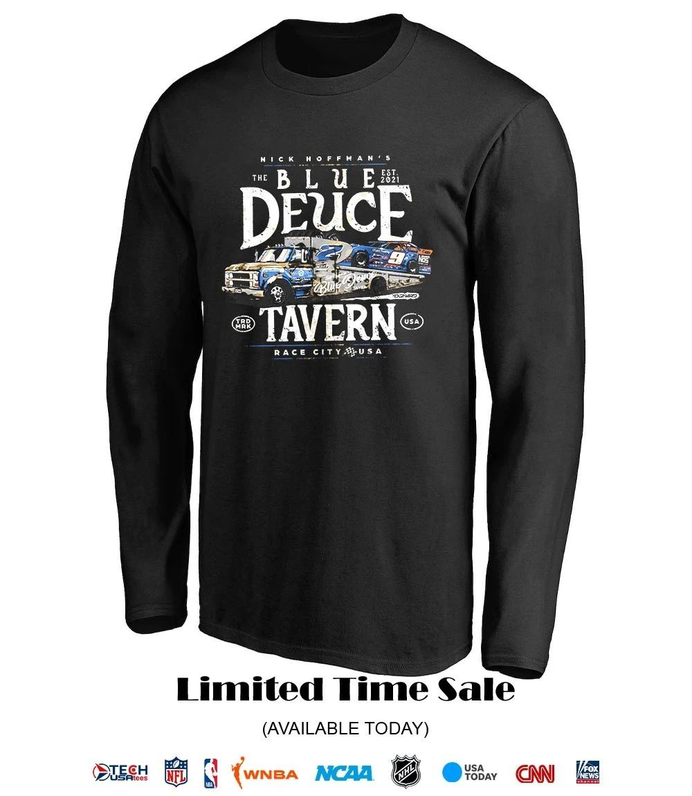 Nick Hoffman’s The Blue Deuce Tavern Race City USA shirt