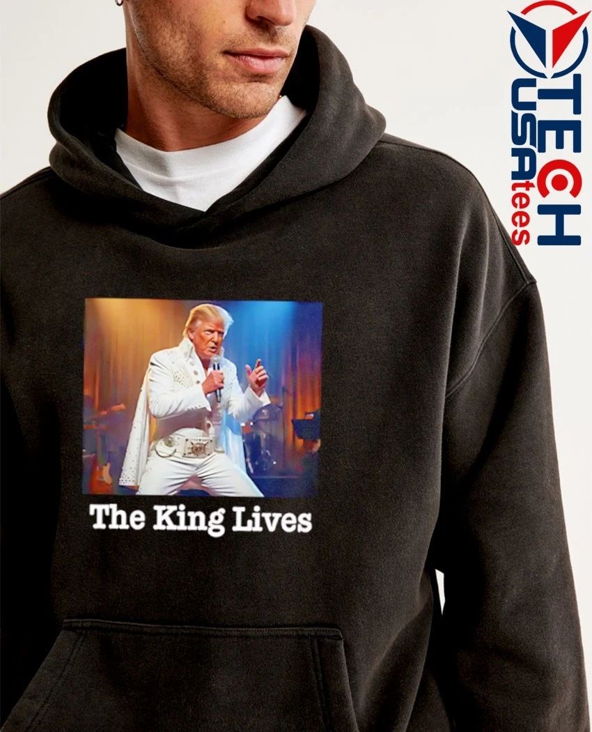 The King Lives Trump Trump Elvis shirt by tshirtatlowprice