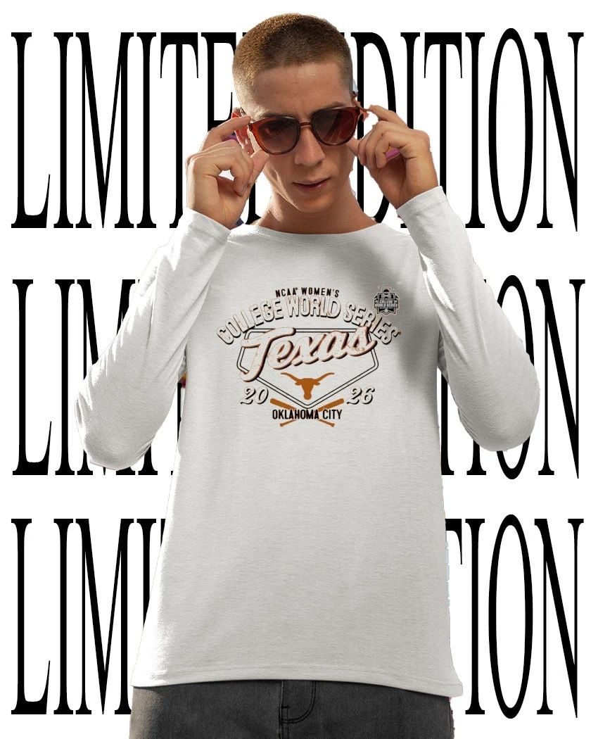 Texas Longhorns 2026 Softball Women’s College World Series Bound shirt