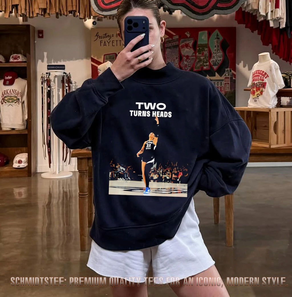 A’ja Wilson Las Vegas Aces WNBA Two Turns Heads shirt