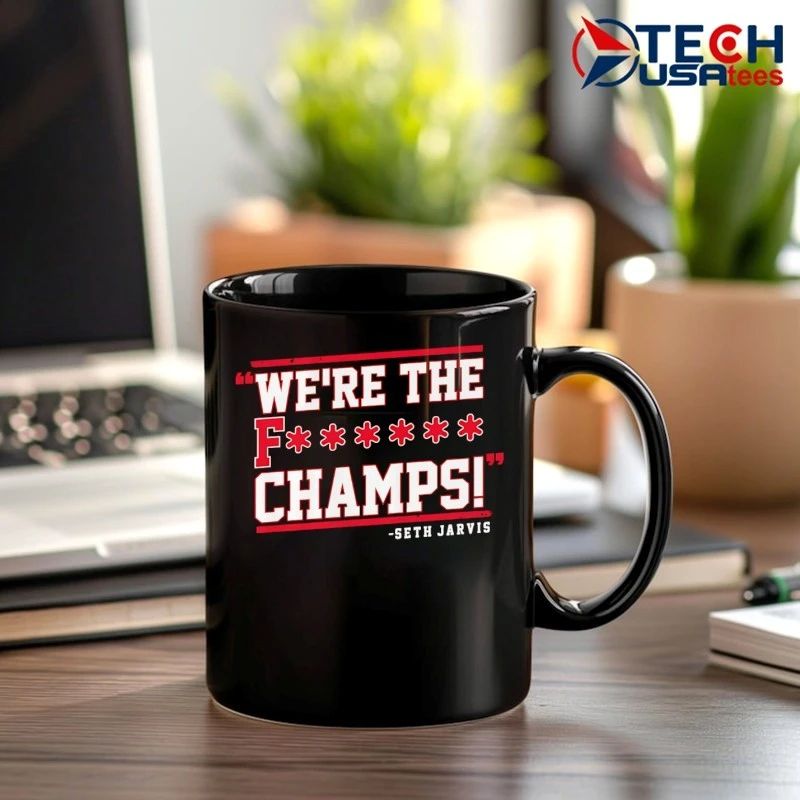 Seth Jarvis we’re the fcking Champs Carolina Hurricanes Hockey shirt
