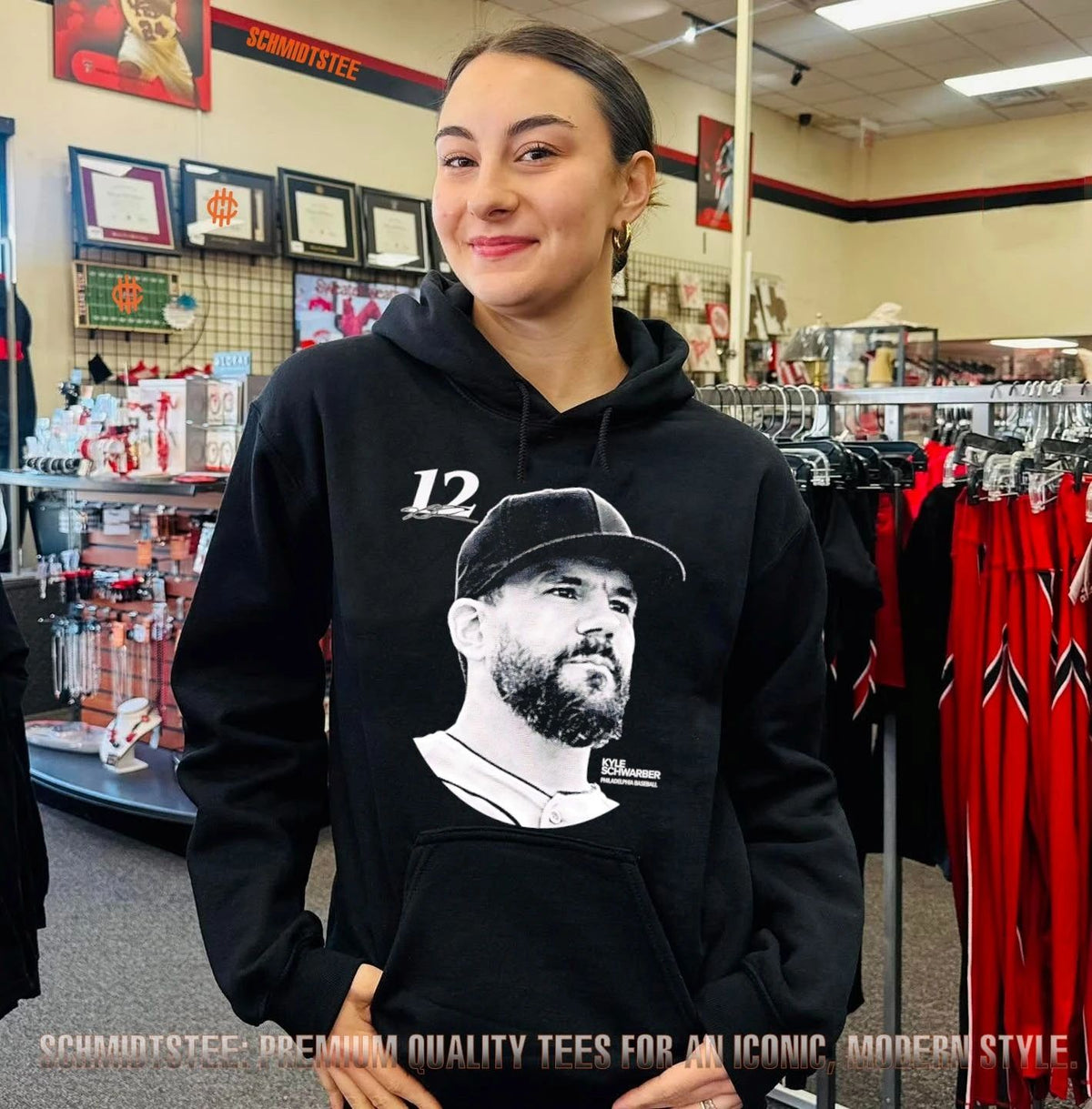 Kyle Schwarber Philadelphia Phillies Lineage Series signature shirt