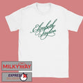 2026 Elizabeth Taylor Script Embroidered shirt