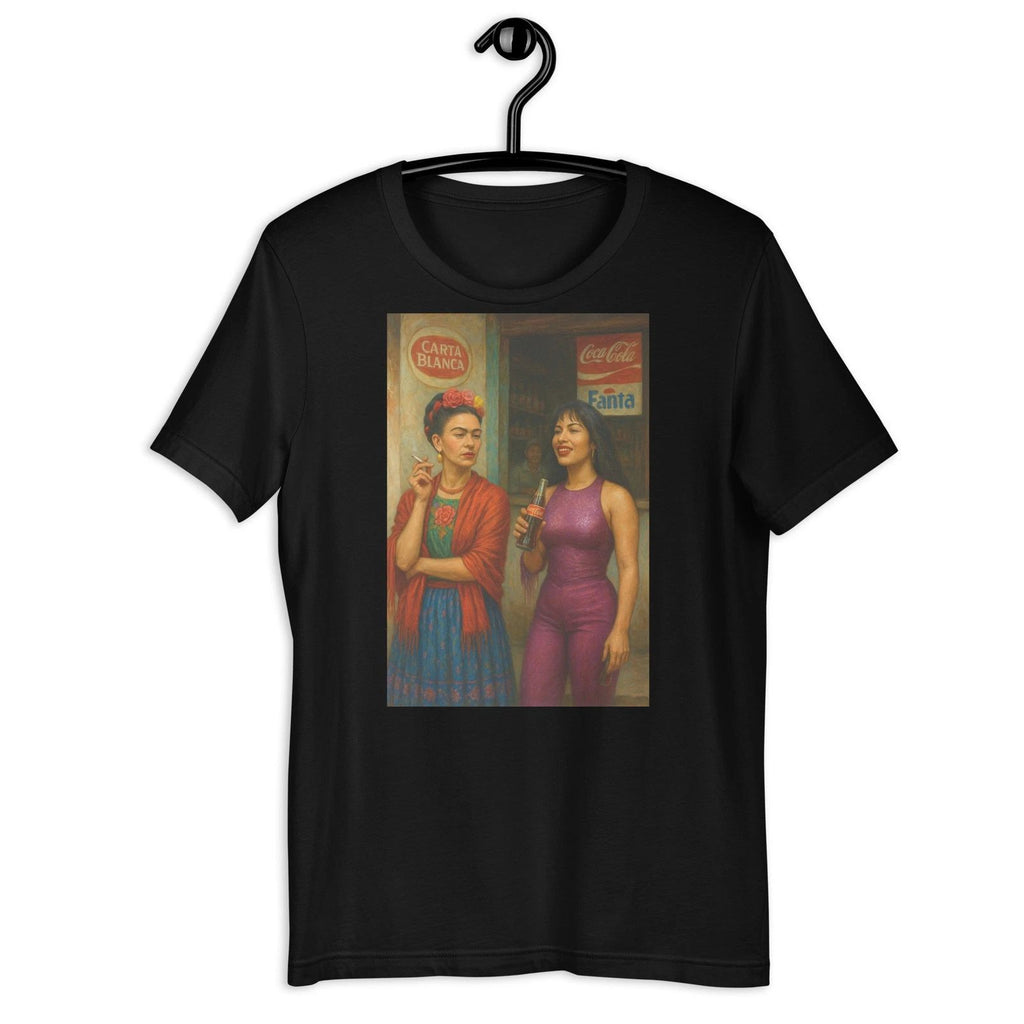 Frida Kahlo Selena Retro Mexican Art Vintage Culture Icon T-Shirt