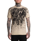 Affliction Men's T-shirt Black Hunt Y2K Biker