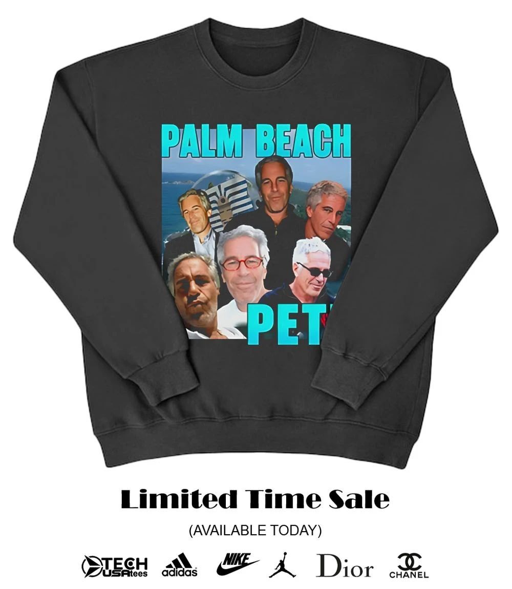 Palm Beach Pete Jeffrey Epstein meme parody shirt