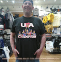 USA Baseball Champion players trophy shirt