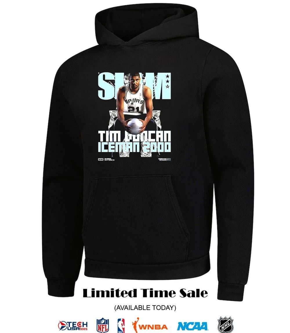 SLAM Tim Duncan Iceman 2000 shirt by slamgoods
