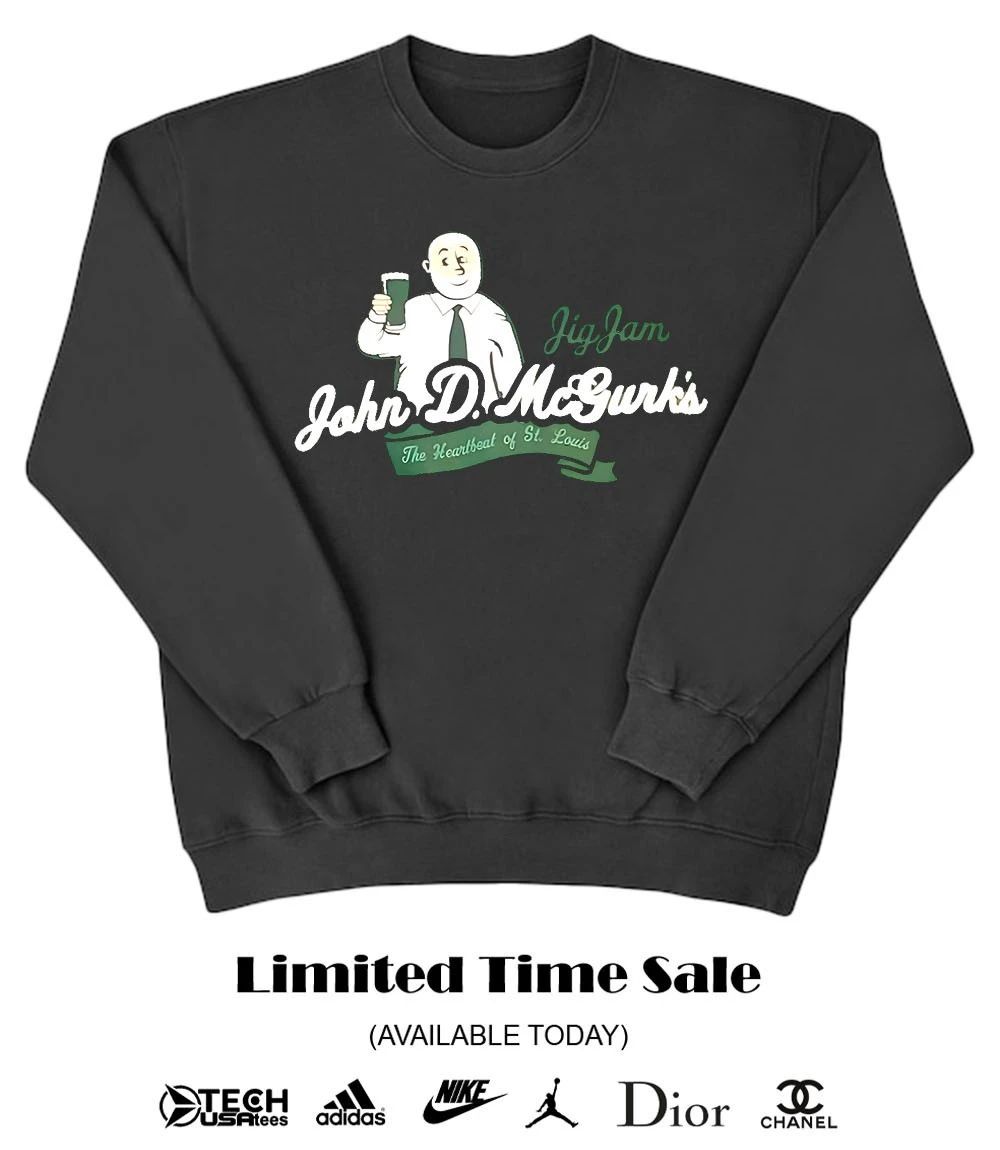 Jig Jam John D. McGurks the Heartbeat of St. Louis shirt