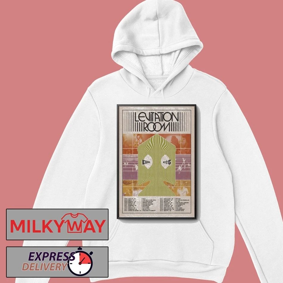 Levitation Room EU-UK 2026 Shows Poster shirt